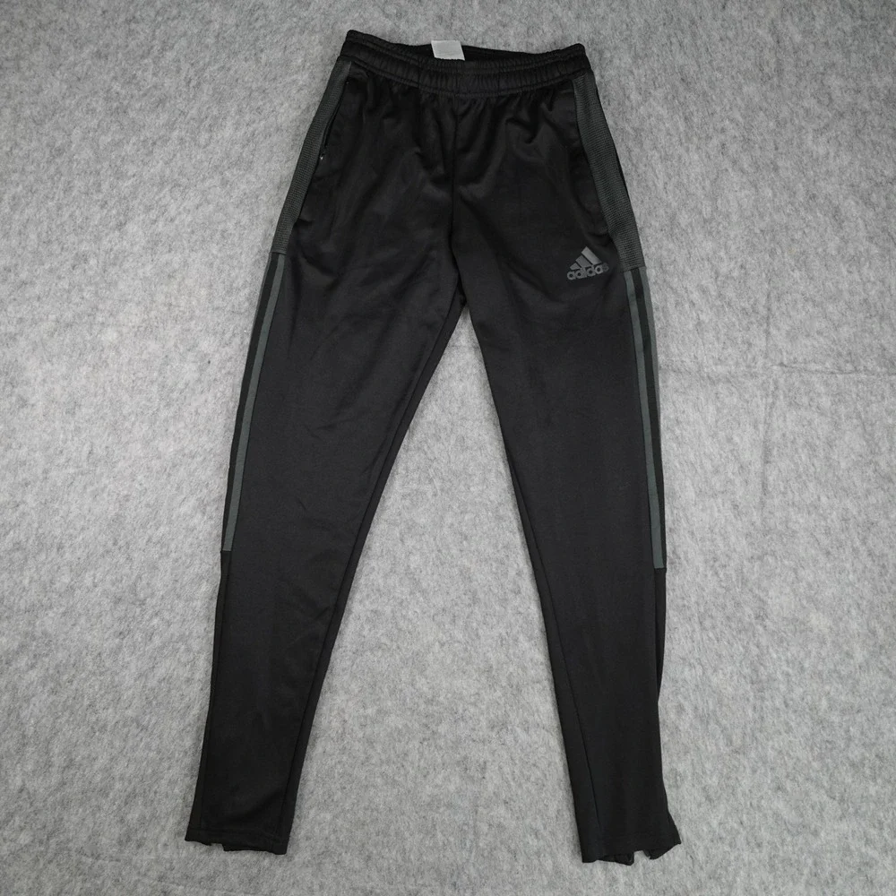 Adidas Pant Men Extra Small Black GN5490 Tiro 24 Tapered Track Zip Ankle